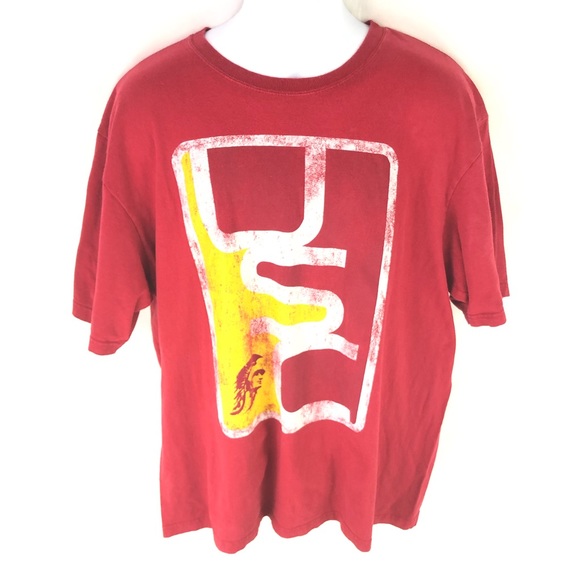 USC Men’s Red T-Shirt XL - Picture 1 of 5